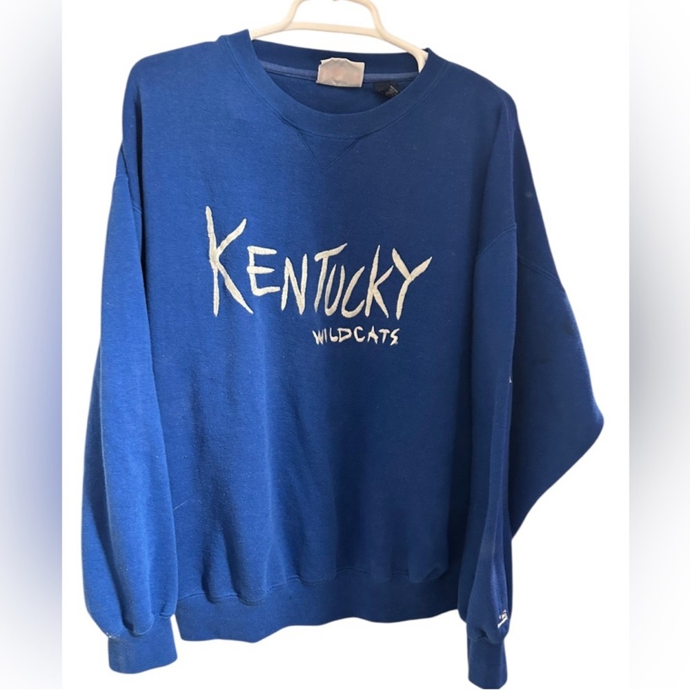 Vintage University of Kentucky Wildcats Blue Crewneck
Sweatshirt size Large